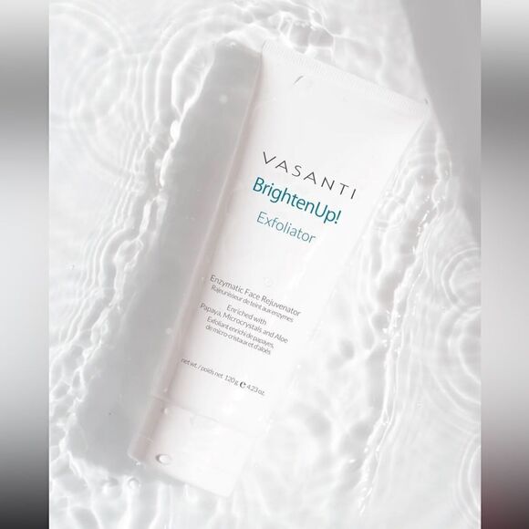 Vasanti BrightenUp! Exfoliator - Enzymatic Face Rejuvenator - Deluxe Sample 20g - Picture 14 of 16